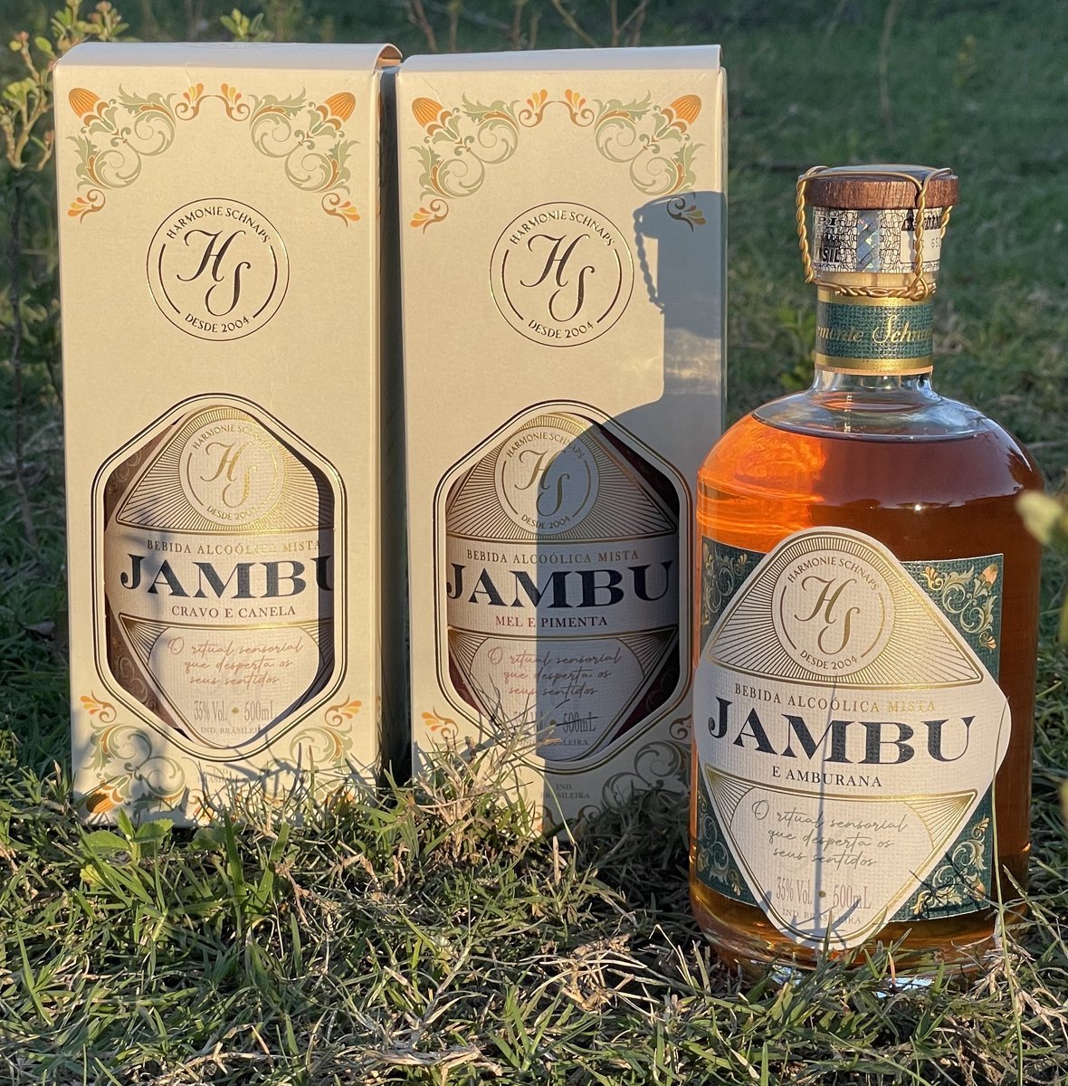 Cachaça Harmonie Schnaps Jambu - Imagem 2